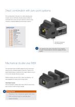 Mechanical centre-clamping vises MZX-5
