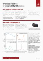 CHARACTERIZATION OF INFRARED LIGHT SOURCES-2