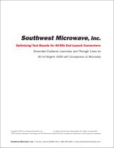 Optimizing Test Boards for 50 GHz End Launch Connectors - 2