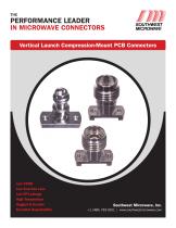 Vertical Launch Compression-Mount PCB Connectors - 1