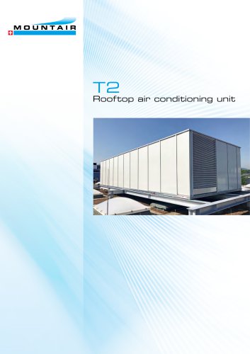 T2 Rooftop air conditioning unit