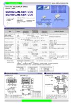 SG5032CAN / CBN / CCN SG7050CAN / CBN / CCN - 1