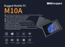 10 inch high performance  i5 i7 Rugged Windows 11 Tablet M10A - 1