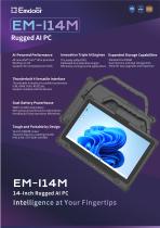 14Inch Rugged AI PC EM-I14M - 1