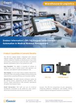 EM-I16J Rugged Tablet Powers Automation in Medical Material Management
