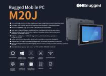 EM-M20J Rugged Mobile PC: Unleashing the Power of N5105 Processor, Windows 11 Pro, and Cutting-Edge Features - 1