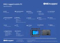 EM-M80J: Rugged Mobile PC, Unmatched Durability with N5100 Processor, Windows 10, and Advanced Features - 2