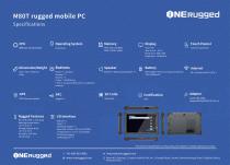 EM-M80T: Rugged Mobile PC, ARM Octa-Core Processor, Android 12, and Robust Features for Seamless Performance - 2