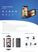 EM-Q66 Rugged Handheld: Unleashing the Power of Android 10 with 3G/4G Connectivity, 5000mAh Battery, IP65 Protection, Advanced Camera, and Multi-Functional Modules-1