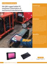 EM-Q86 rugged tablet PC  empowers automation of  mechanical manufacturing - 1