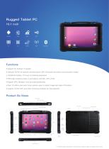 Emdoor Info. 10.1 inch Android 10 Robust Tablet EM-Q16 - 1