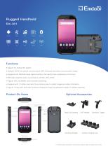 Emdoor Info. Android Handheld UHF RFID Reader EM-Q51 - 1