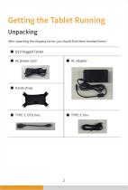 Emdoor Info. EM-Q19 Windows 11 BT5.1 Rugged Tablet PC User manual-7