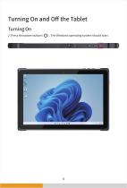 Emdoor Info. EM-Q19 Windows 11 BT5.1 Rugged Tablet PC User manual-9
