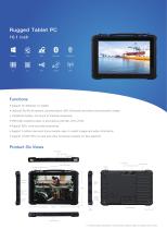 Emdoor Info. Windows 10 GPS Rugged Waterproof Tablet EM-I16H - 1