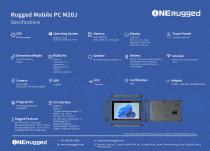M20J Rugged Mobile PC: Unleashing the Power of N5105 Processor, Windows 11 Pro, and Cutting-Edge Features-2