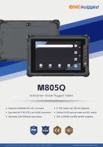 M805Q Android 14/GMS Rugged tablet