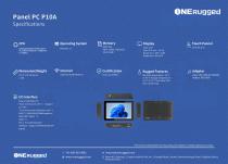 ONErugged P10A Panel PC: 12th Gen Intel Core, Windows 11, and Robust Design for Unmatched Performance - 2