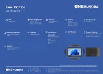 ONERugged P15J Panel PC: Unmatched Performance and Reliability in 24/7 Industrial Computing - 2