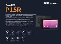 ONERugged P15R Panel PC: Unleashing Power with RK3568 Quad-Core and Android 12 for Robust Industrial Performance - 1