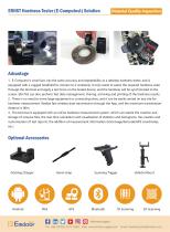 Our case: ERNST Hardness Tester (E-Computest) solution - 2