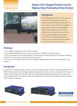 Our case: Highway Haze Penetration Vision System - 1