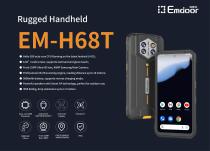 Rugged Handheld EM-H68T:Excellence honed for demands - 1