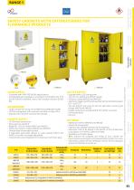 SAFETY CABINETS WITH EXTINGUISHERS FOR FLAMMABLE PRODUCTS - 1