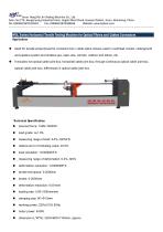 WGL-10000 Horizontal Tensile Testing Machine for Closure for Optical Fibers and Cables - 1