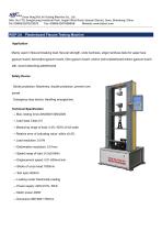 WGP-2A Plasterboard Flexure Testing Machine - 1