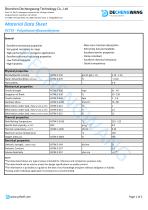 PCTFE Material data sheet - Shenzhen Dechengwang Technology Co., Ltd ...