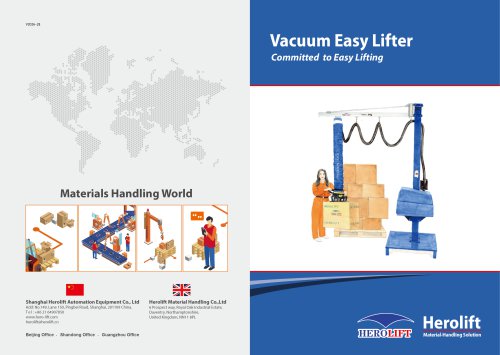 Provider of Vacuum Lifter Solutions