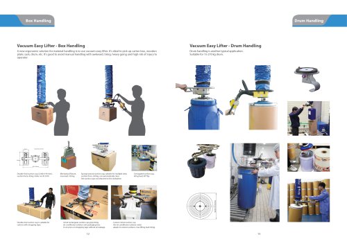 Vacuum Easy Lifter For Box Handling