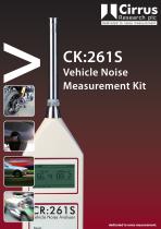 CR:261S Vehicle Noise Sound Level Meter - 1