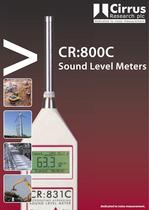 CR:800C Series Data Logging Sound Level Meters - 1