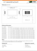 21.5" Industrial HMI Panel PC-2