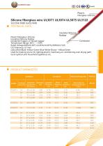 Silicone fiberglass wire UL3071 UL3074 UL3075 UL3122 - 1