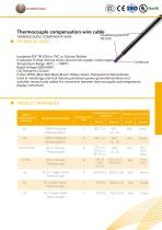 Thermocouple compensate cable - 1