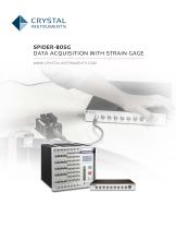 SPIDER-80SG DATA ACQUISITION WITH STRAIN GAGE - 1