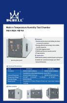InterBattery 2025 GDBELL Walk In Temperature Humidity Test Chamber-1