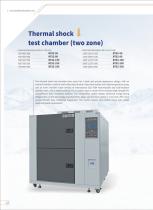 Vehicle Lithium Battery Cell Pack Module 2 zone thermal shock testing Machine - 1