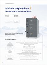 Vehicle Lithium Battery Cell Pack Module 4 zone High and Low Temperature Testing Machine - 2