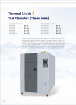 Vehicle Lithium Battery Cell Pack Module Temperature Controlled 3 zone thermal shock testing Machine SSCAL-BTS - 1