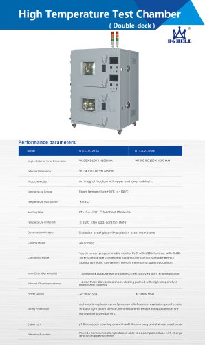 Vehicle Lithium Battery Pack Module Double-deck High Temperature Burn in Testing Machine