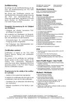 Certificate SENSseries LB 480-2