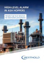 High level measurement in ash hoppers - 1