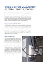 Moisture on cereal, grains & powders - 2