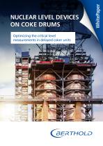 Nuclear level devices on coke drums - 1