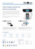 The complete range of ID card printers, all with security built in - 11