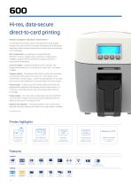 The complete range of ID card printers, all with security built in - 8